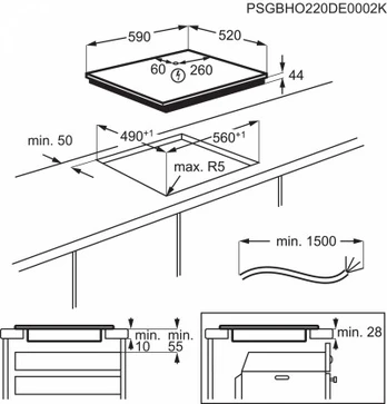Kaitlentė Electrolux EIT60433CT