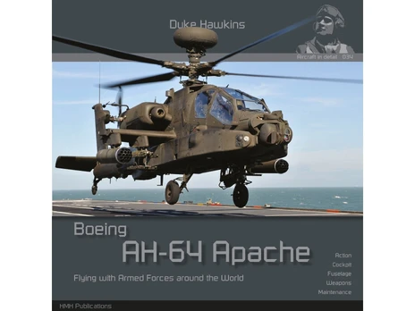 Knyga „Duke Hawkins: Boeing AH-64 Apache“ – detalus sraigtasparnis