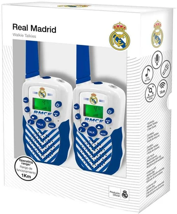 Kids Licensing Real Madrid Walkie Talkie