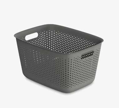 Orplast OpenStore krepšelis, 17 l, 39x29x22 cm, pilkas
