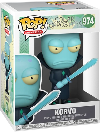 Figūrėlė Funko POP! Solar Opposites - Korvo