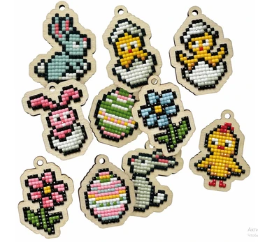 Garland Easter set (10 pcs) WWP0509