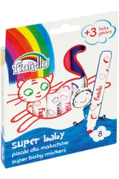 Flomasteriai SUPER BABY, Fiorello, 8 sp. kaina