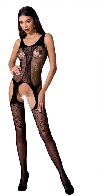 PASSION WOMAN BS072 BODYSTOCKING ONE SIZE