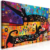 Artgeist Paveikslas - Extravagant Dogs (1 Part) Wide kaina