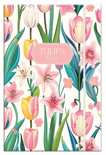 Aplankas su guma TULIPS 220x320x20mm