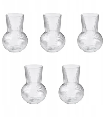 Ikea Vaza Pådrag, 17 cm, skaidrus stiklas