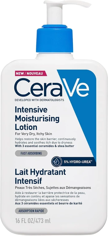 Kūno losjonas Cerave Intensive Moisturising, 473 ml