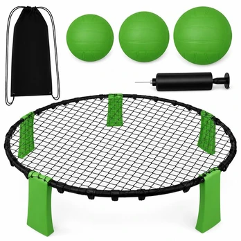 Mini tinklinio žaidimų rinkinys, 90 cm apvalus