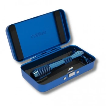 Leaf Shave Single Edge Case Dėklas vienašmeniui skustuvui, Blue