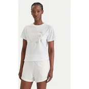 Guess Marškinėliai E6GI00 I3Z14 Balta Regular Fit