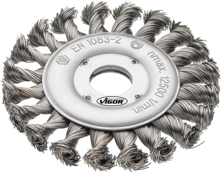 Metalo šepetys VIGOR V6804