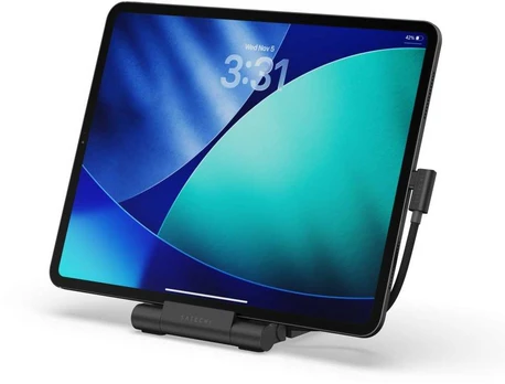 Satechi OntheGo? Foldable Stand Hub - Space Juodas