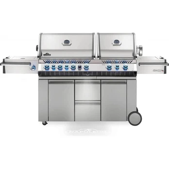 Dujinis grilis NAPOLEON Prestige Pro 825, plieno spalvos