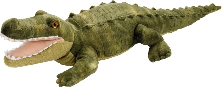 Wild Republic 65cm minkštas aligatorius pliušinis žaislas