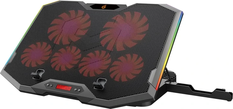 CONCEPTRONIC 6-Fan Cooling Pad (17.0")/ Ergonomisch Gaming