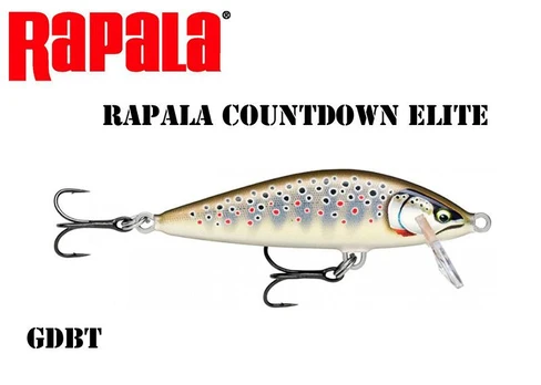 Vobleris Rapala CountDown Elite GDBT - Gilded Brown Trout 5.5 cm