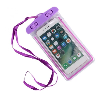 Dėklas neperšlampantis Mobiliam telefonui Maxi 105*175, Violetinis