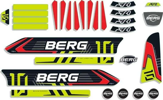 Berg Buzzy - Sticker set Aero