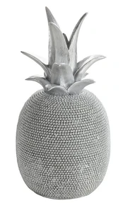Dekoratyvinė figūrėlė Eldo Pineapple, sidabro, 11 cm x 11 cm x 22 cm kaina
