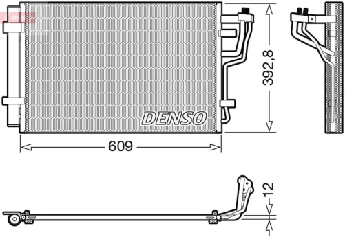 Kondensatorius, oro kondicionierius DENSO DCN41013