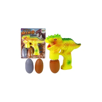 Lean Soap Bubbles Dinosaur Bubble Liquid Egg Geltona
