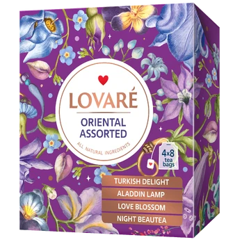 LOVARE Assorted Oriental black tea 4×8
