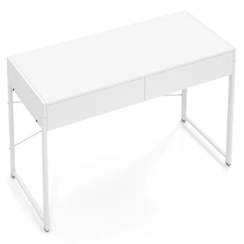 Kompiuterinis stalas, 2 stalčiai, 111 × 48 × 76 cm