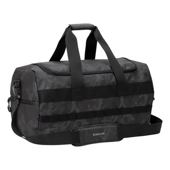 Rivacase Sherwood, Camouflage, Travel, 50 L, Polyester, Polyurethane, Monochromatic, Zipper