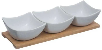 Serviravimo rinkinys Secret de Gourmet 160510, balta/buko kaina