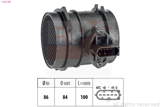 Oro masės jutiklis EPS 1.991.499