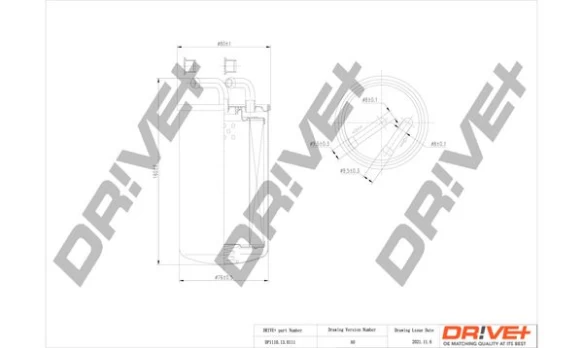 Kuro filtras Dr!ve+ DP1110.13.0111