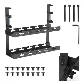 Under desk cable organizer, MC-104 B