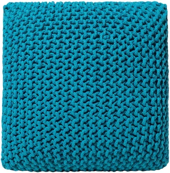 Beliani Puf 50 x 31 cm mėlyna CONRAD
