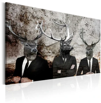 Artgeist Paveikslas - Deer in Suits