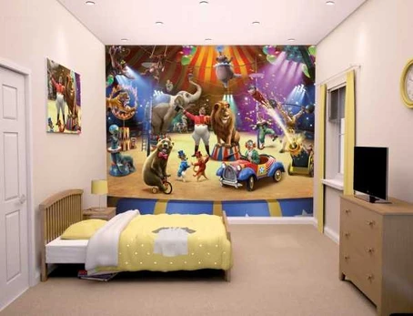 Walltastic Cirkus tapet 243 x 305 cm