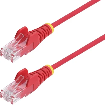 StarTech 10 m raudonas plonas CAT6 kabelis