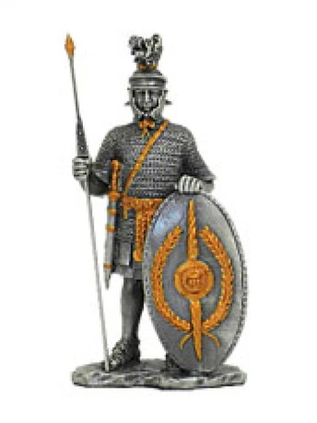 ROMĖNŲ kareivis. Aukštis 11cm.