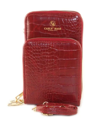 Raudona Caely moteriška piniginė 3504
