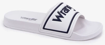 Vyriškos baltos WRANGLER šlepetės