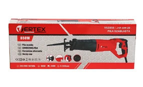 VERTEX tiesinis pjūklas 850W kaina