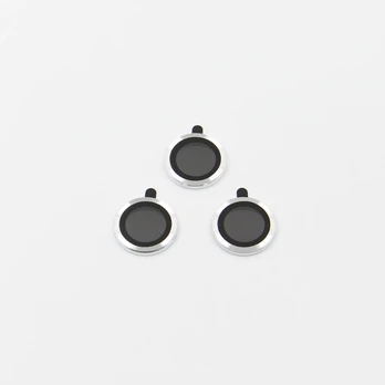 Telforceone Set of lens glasses for iPhone 17 Pro sidabrinis