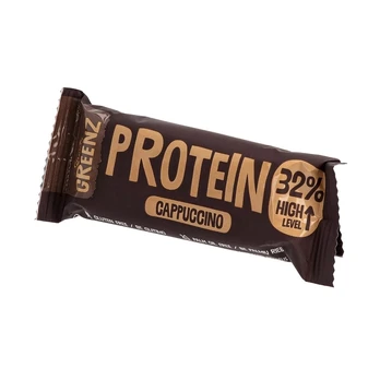 Baltyminis batonėlis GREENZ PROTEIN CAPPUCCINO, 32 g