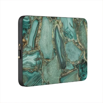 Ubud Jungle - Turquoise Laptop Sleeve, 16 inches