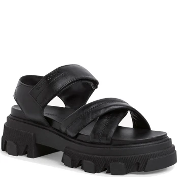 Basutės moterims, Juoda, SANDALS