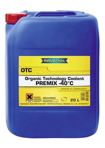 Aušinimo skystis RAVENOL OTC Premix -40°C Protect C12+ 20L