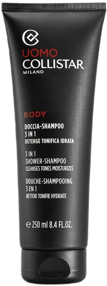 Collistar Uomo dušo želė ir šampūnas 3in1 250ml