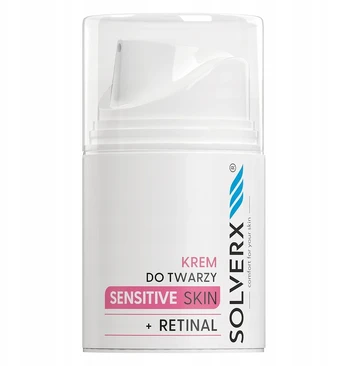 Solverx Veido kremas su retinalu 50 ml