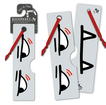Pull - a - Face Bookmarks - Look Right