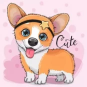 Deimantinis paveikslas Corgi WD2473 kaina